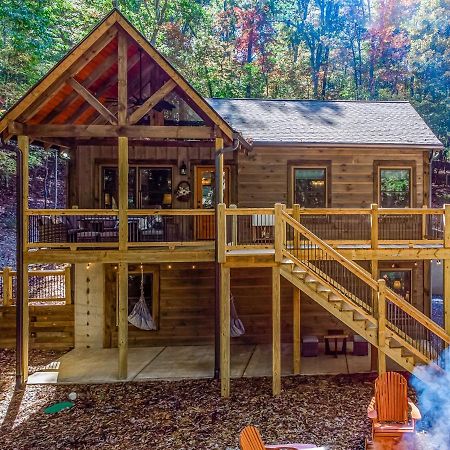 Brand New Build Luxury Mountain Chalet With Hot Tub, Pool, Game Room, Premium Features Ellijay Exteriér fotografie